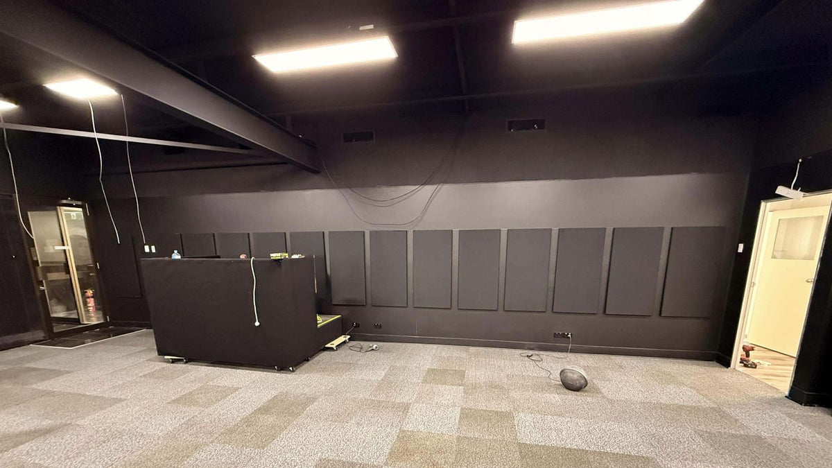 Acoustic Panel Install — Church