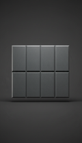 Rectangular Acoustic Panel Slate Grey
