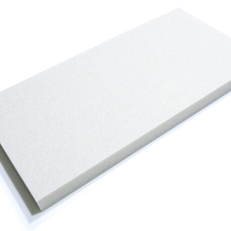 Fabric Wrapped Acoustic Panel 1200x600x25mm NRC 0.95 - Black or White - Melbourne Install or Single Panel
