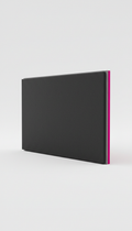 Rectangular Acoustic Panel Deep Charcoal